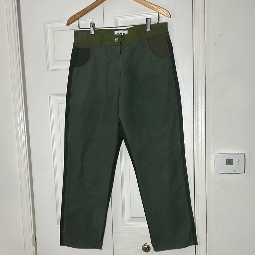 YMC Organic Cotton Pant Olive Green Men’s Medium